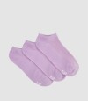 Nuevo pack x 3 deportiva colores lisos Lila