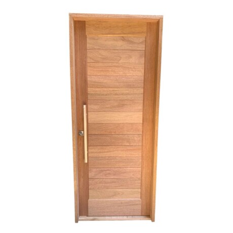 PUERTA EXTERIOR DE CEDRO 2,05 X 0,84 CON BARROTE - DERECHA PUERTA EXTERIOR DE CEDRO 2,05 X 0,84 CON BARROTE - DERECHA