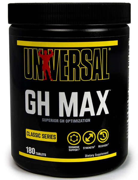 Suplemento Universal GH MAX para aumento de volumen 180 comprimidos Suplemento Universal GH MAX para aumento de volumen 180 comprimidos