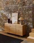 Lámpara de mesa Renee de yute natural Lámpara de mesa Renee de yute natural