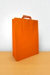 Bolsa lisa acuario 30x12x41 cm NARANJA
