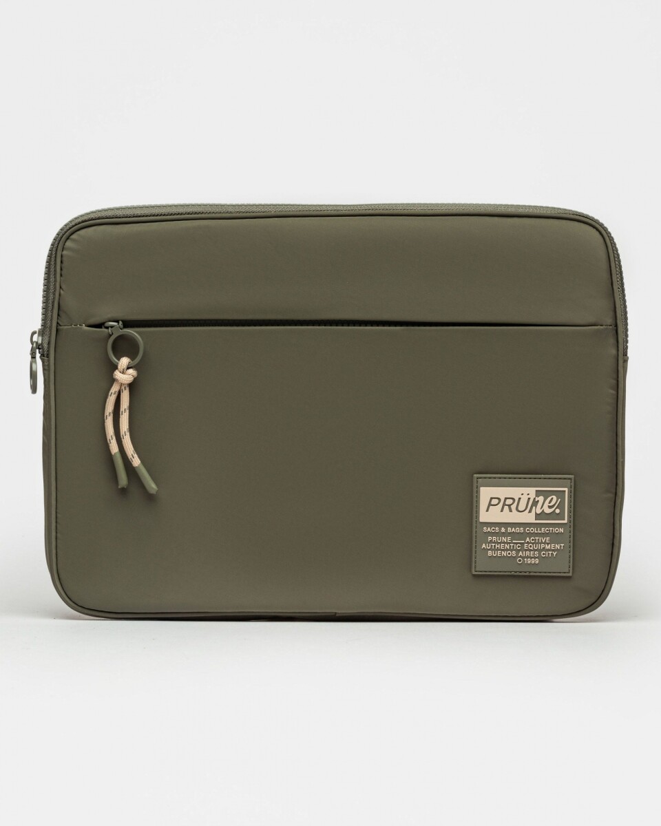 Porta laptop Forest en nylon - Verde 