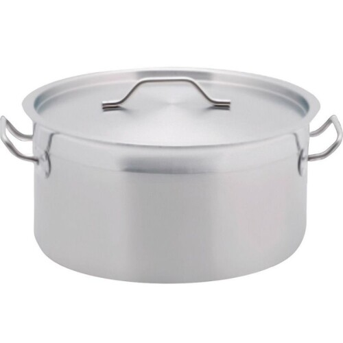 Olla Baja Italux de Acero Inoxidable 17 Lts. Olla Baja Italux de Acero Inoxidable 17 Lts.