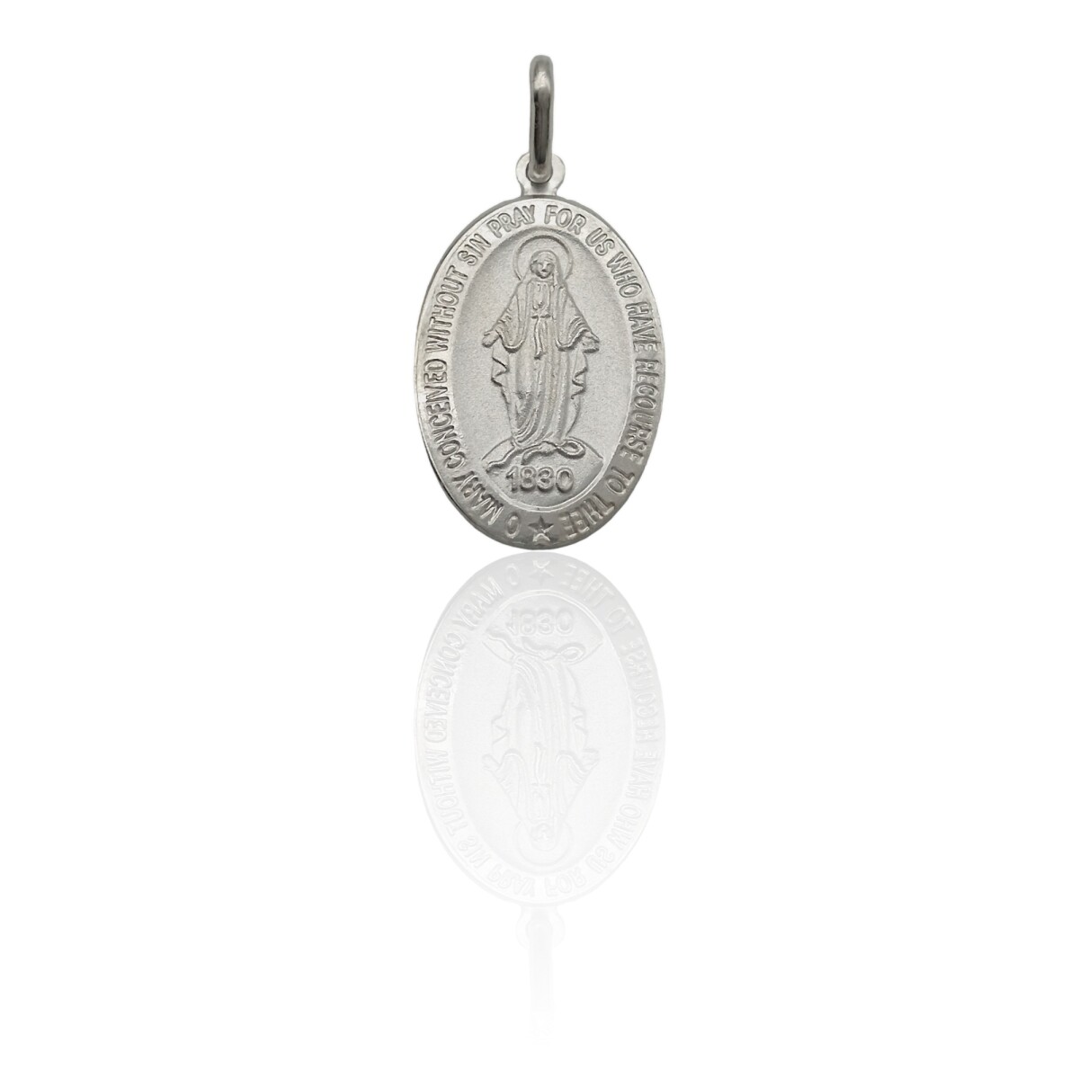 Dije Virgen Milagrosa-Plata 925-Sin piedra-CP3089 - Sinpiedra 