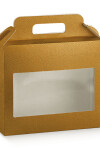 Caja c/visor 22x8x19,5 cm. - SKIN ORO Caja c/visor 22x8x19,5 cm. - SKIN ORO
