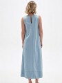 Vestido Korae Celeste