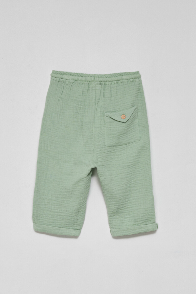 Pantalón casual Verde