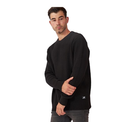 SWEATER ROW XS-XL NEGRO