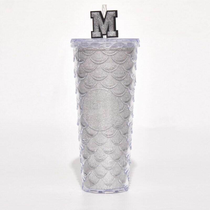 VASO ESCALA RELIEVE CON PAJA (700 ML/BLANCO) VASO ESCALA RELIEVE CON PAJA (700 ML/BLANCO)