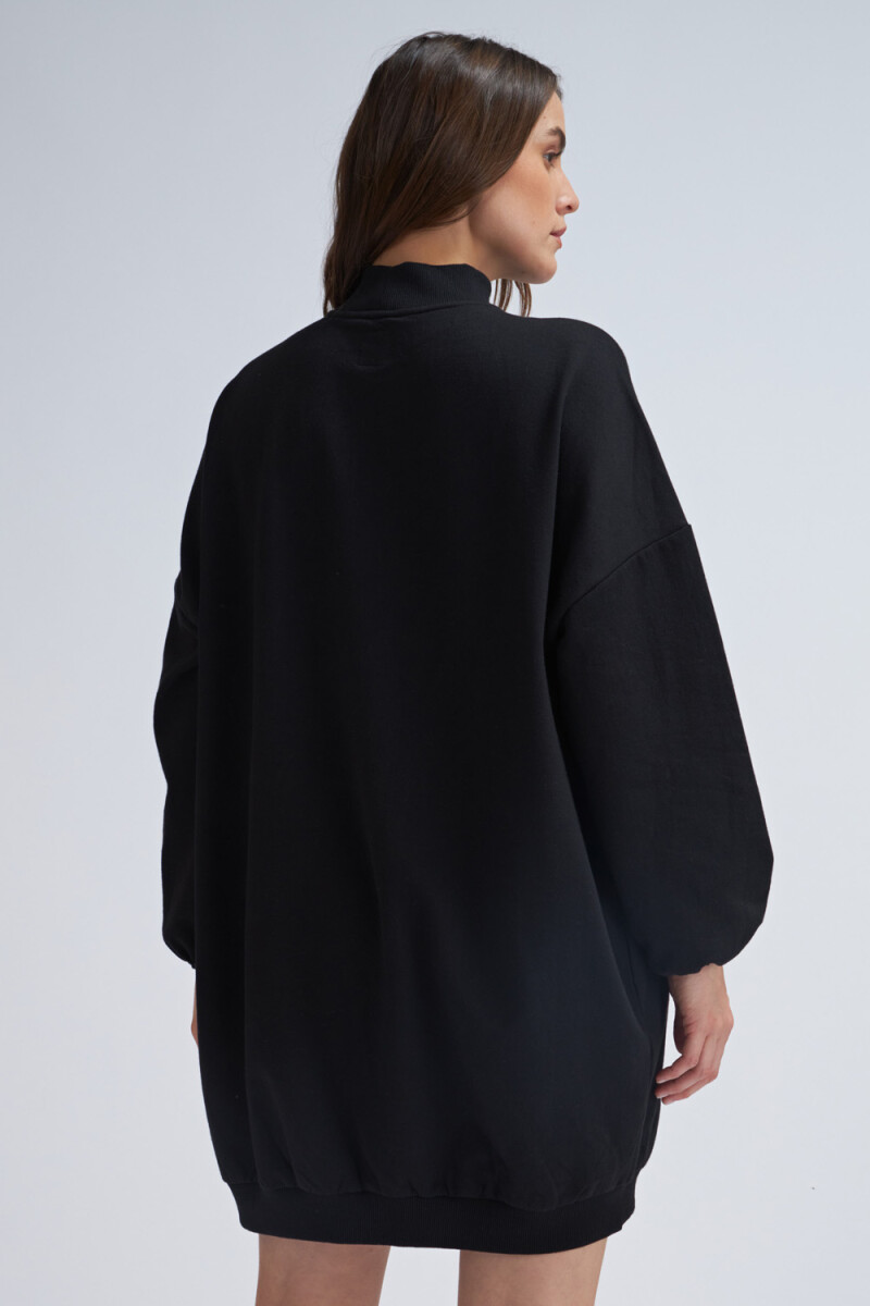 Sudadera deportiva larga Negro