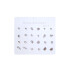 Caravanas hipoalergénicas x12 pares(OW2233) Caravanas Hipoalergénicas X12 Pares(ow2233)