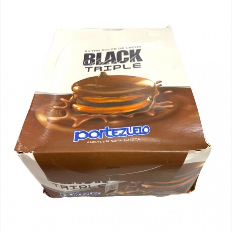 Alfajor Portezuelo Black Triple x 12 Black Triple