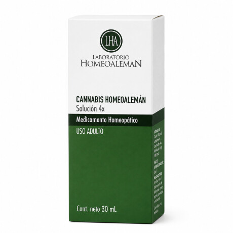 CANNABIS HOMEOALEMAN GOTAS 4X VERDE