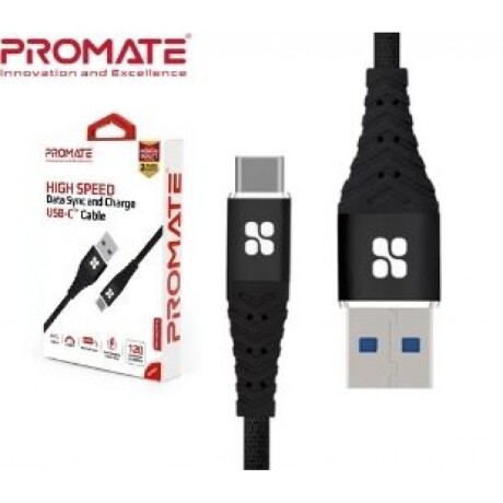 Cable Promate Usb-a A Usb-c 1,2 Mts Cable Promate Usb-a A Usb-c 1,2 Mts