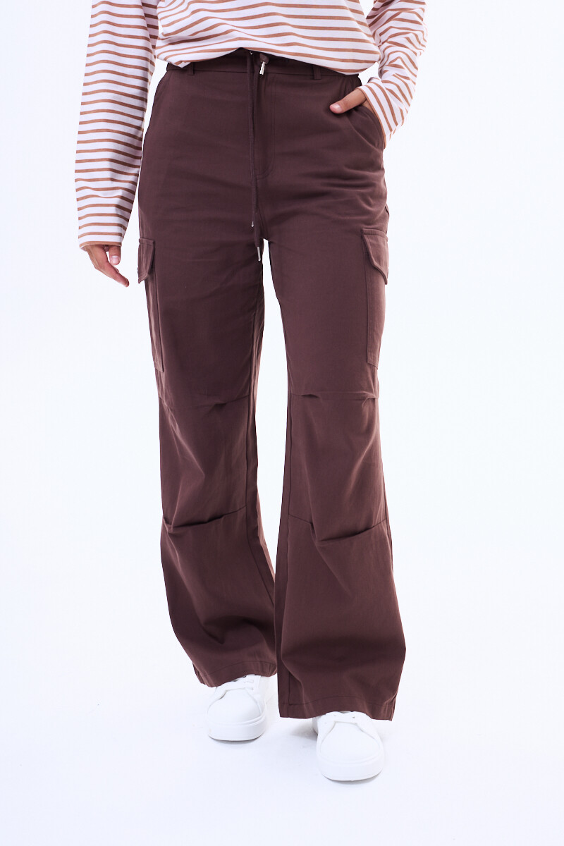 Pantalon Gabardina El Dorado - Marrón 