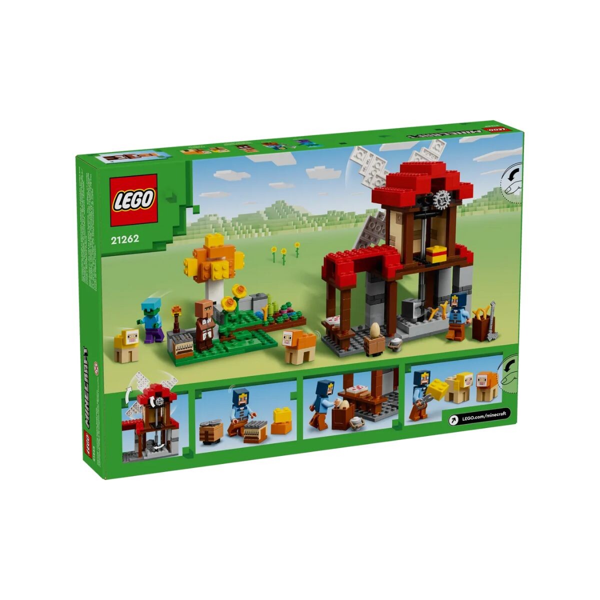 Lego Minecraft La granja de molino 