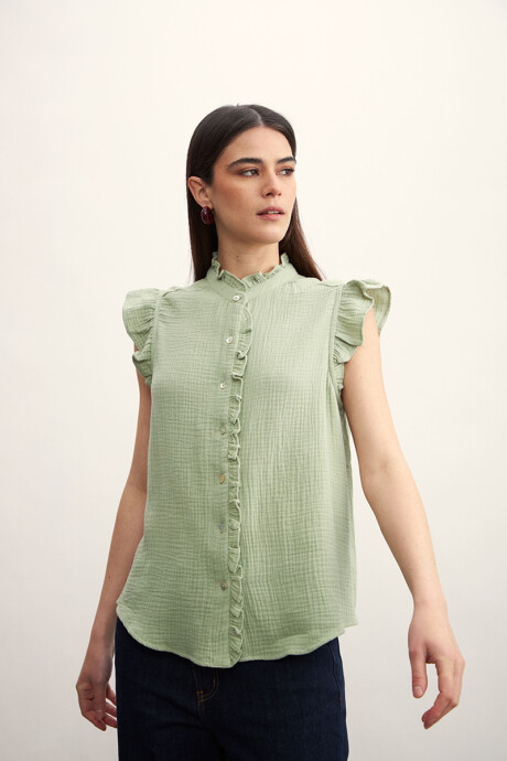 Camisa Melina Verde
