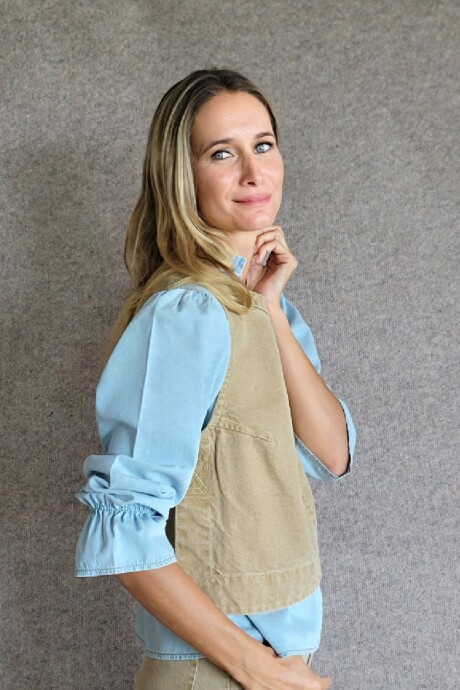 Chaleco Cadaqués Denim Cepia