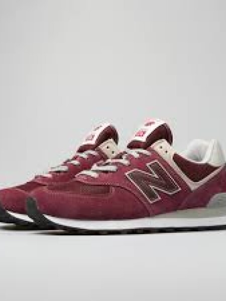 New balance discount bordo y gris