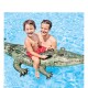 INTEX COCODRILO INFLABLE DISEÑO FOTOREALÍSTICO CON 2 ASAS 170 x 86 CMS Intex Cocodrilo Inflable Diseño Fotorealístico Con 2 Asas 170 X 86 Cms
