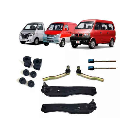 SUSPENSION VARIOS COMBO KIT TREN DELANTERO UTILITARIO CHANA GONOW DFM 1.0 SUSPENSION VARIOS COMBO KIT TREN DELANTERO UTILITARIO CHANA GONOW DFM 1.0