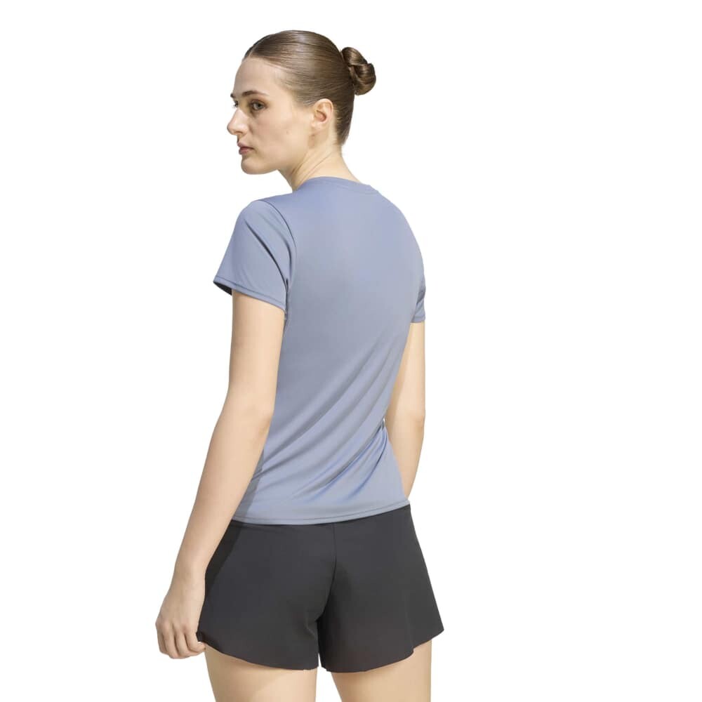 Polo Adizero E Tee Mujer Dark Grey