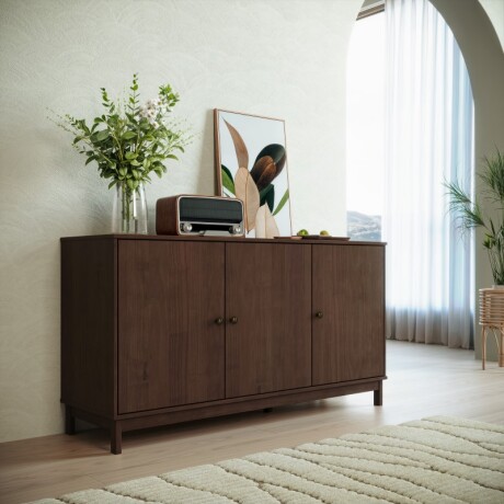 Aparador 3 Puertas Essencia Café U