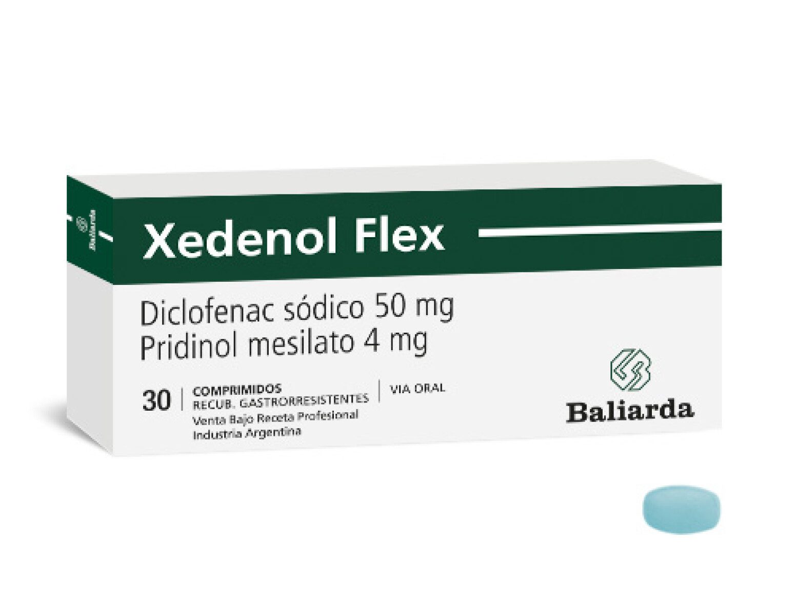 Xedenol Flex 30 Comprimidos 