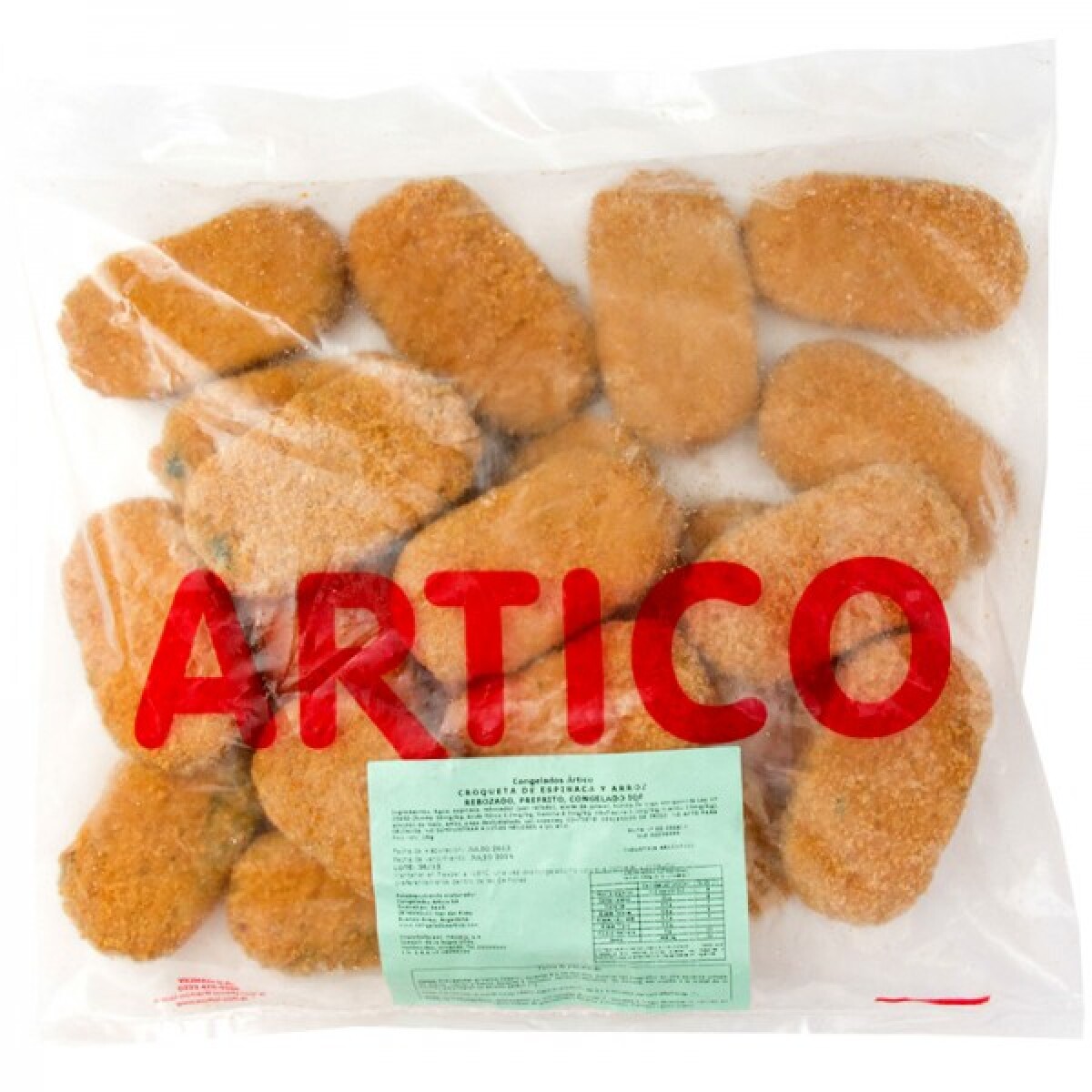Croqueta de arroz y espinaca Ártico - 500 gr 
