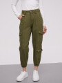 Pantalon Hollien Verde Oliva