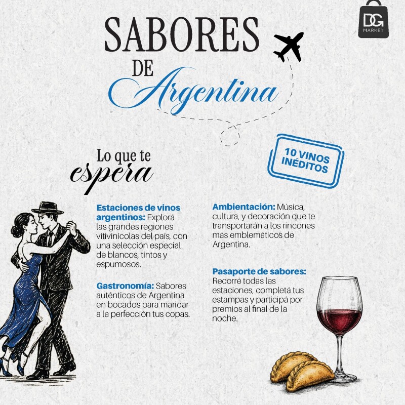 Entrada Sabores de Argentina | 21 Julio 2026 Entrada Sabores de Argentina | 21 Julio 2026