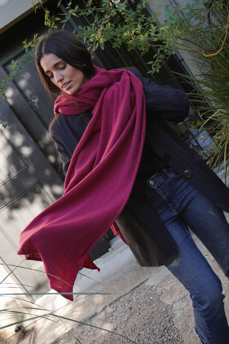 Pashmina PUR Ciruela