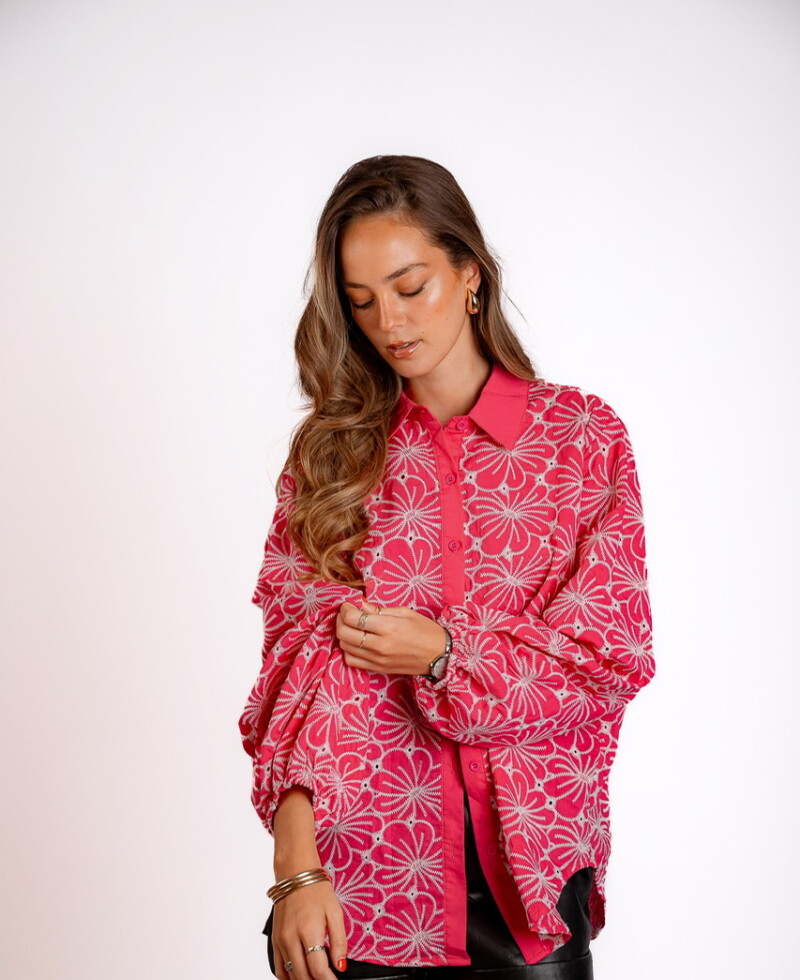 Camisa Francia fucsia