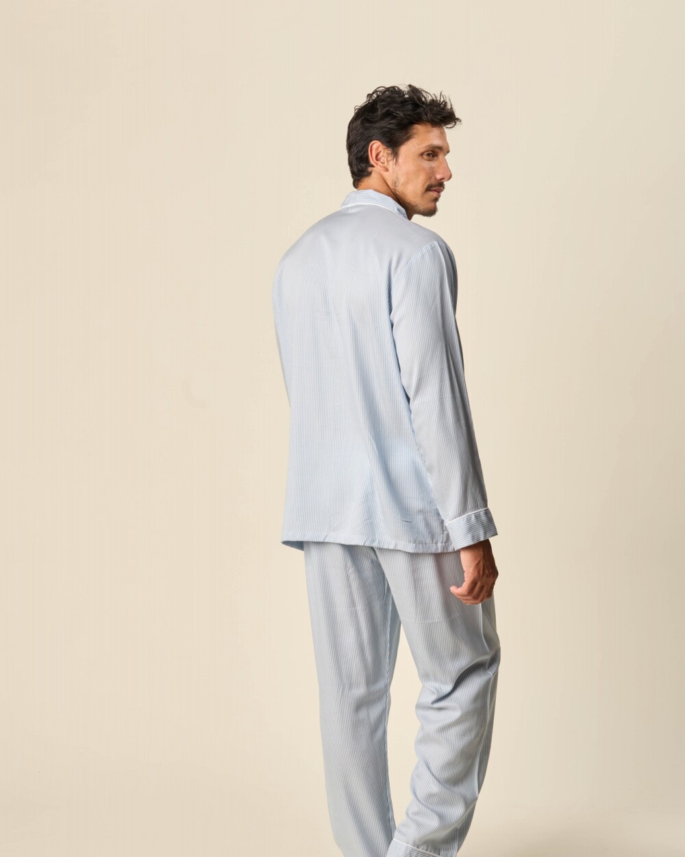 Pijama Algodón Celeste Fantasia