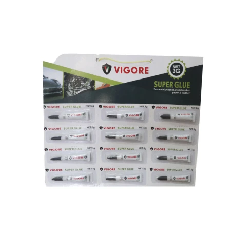 Pegamento VIGORE X12 Blanco 3 grs Pegamento VIGORE X12 Blanco 3 grs
