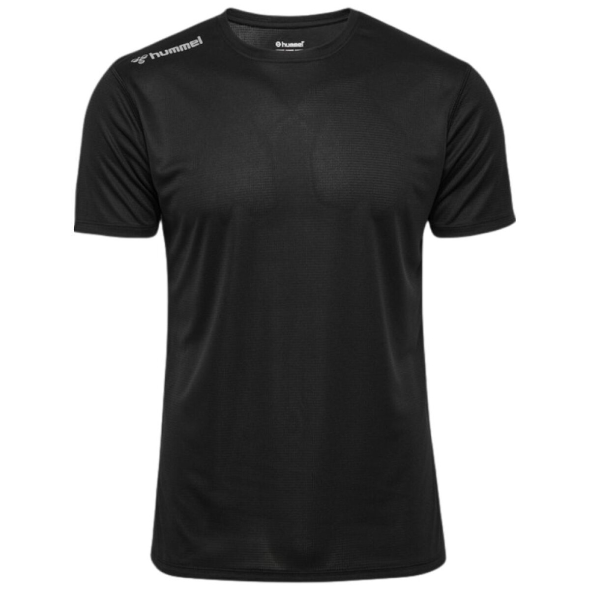REMERA TRAINING RUN HOMBRE - NEGRA 