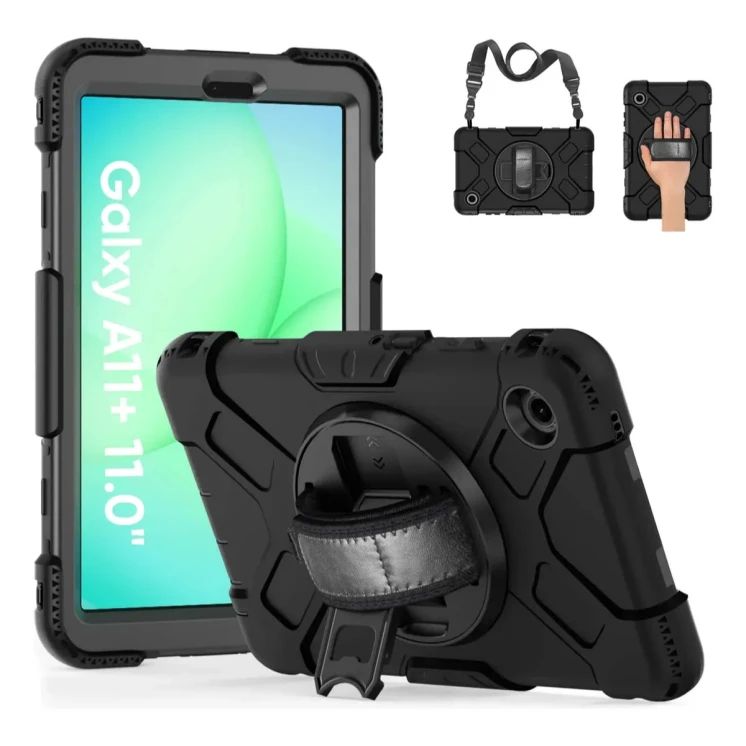 Funda Rugged Galaxy Tab A11+ Negra