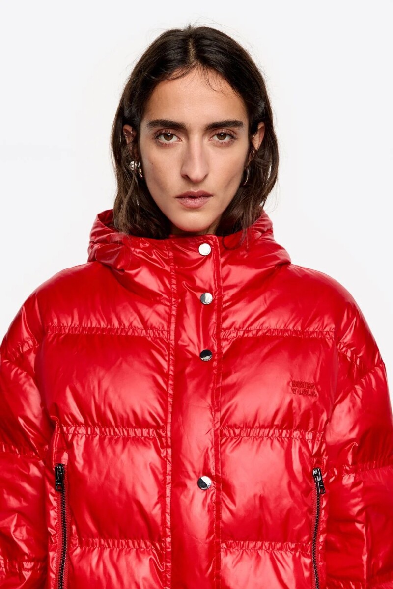 CHAQUETÓN ACOLCHADO Rojo