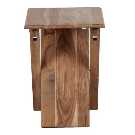 MESA AUXILIAR MADERA MARRON PLEGABLE CASTAÑO