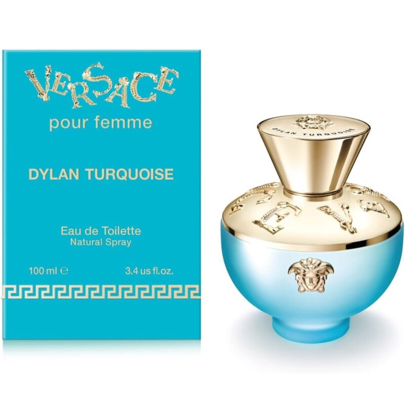 Perfume Versace Dylan Pour Femme Turquoise EDT 100 ML Perfume Versace Dylan Pour Femme Turquoise EDT 100 ML