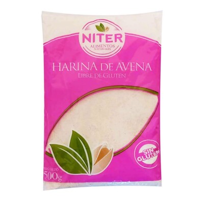 Harina de Avena Niter 500 gr. Harina De Avena Niter 500grs