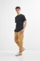 Remera cuello redondo GRIS
