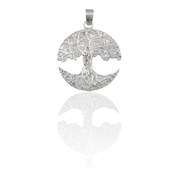Dije Colgante Árbol de la Vida-Plata 925-Sin Piedra-CP3250 Sinpiedra