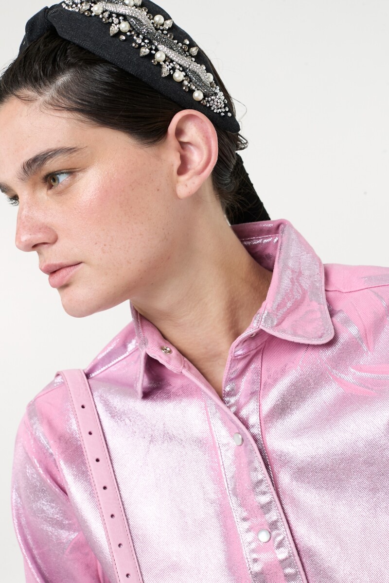 CAMISA DENIM Rosa