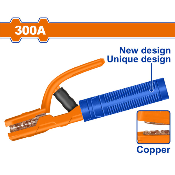 PINZA PORTA ELECTRODO 300A 230MM WADFOW WEH1A03 PINZA PORTA ELECTRODO 300A 230MM WADFOW WEH1A03
