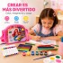 Set de Arte Infantil con Bolso 57 Piezas para Pintar y Dibujar ROSA