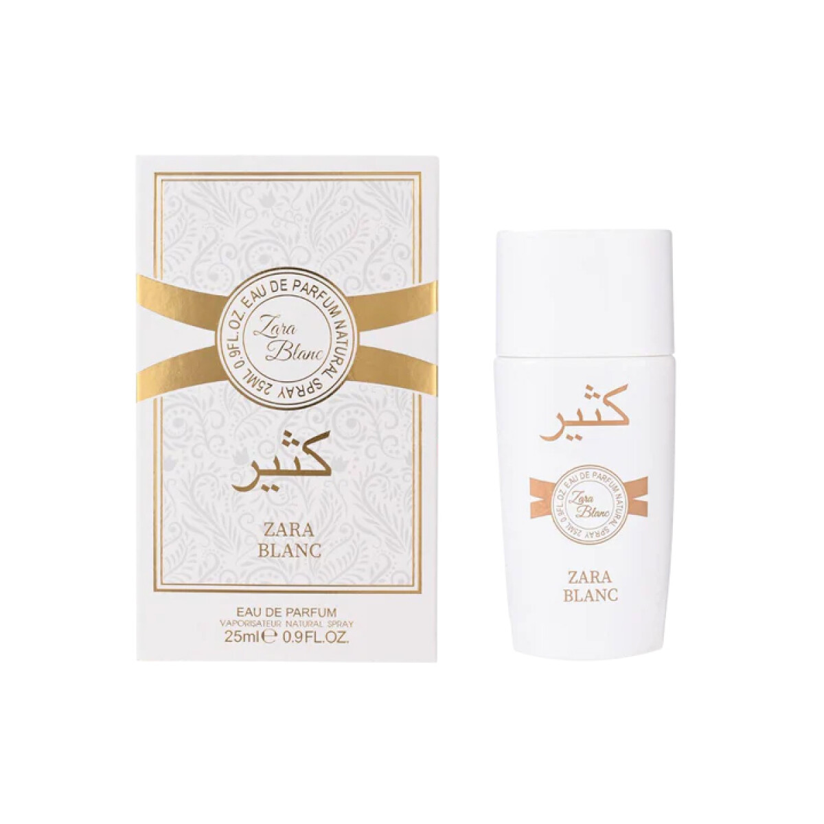 Perfume Arabe 25 ml - Zara Blanc 