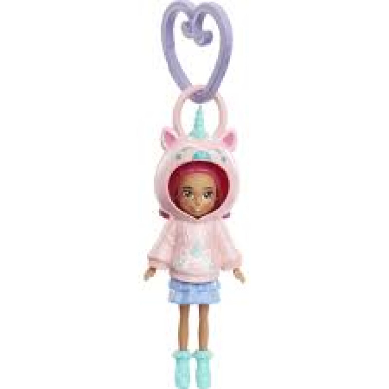 Muñeca Polly Pocket Hoodie Amigos con Clip Surtido Muñeca Polly Pocket Hoodie Amigos con Clip Surtido