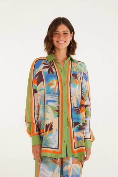 CAMISA ESTAMPADA Multicolor