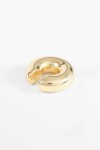 Earcuff grueso 2 cm dorado